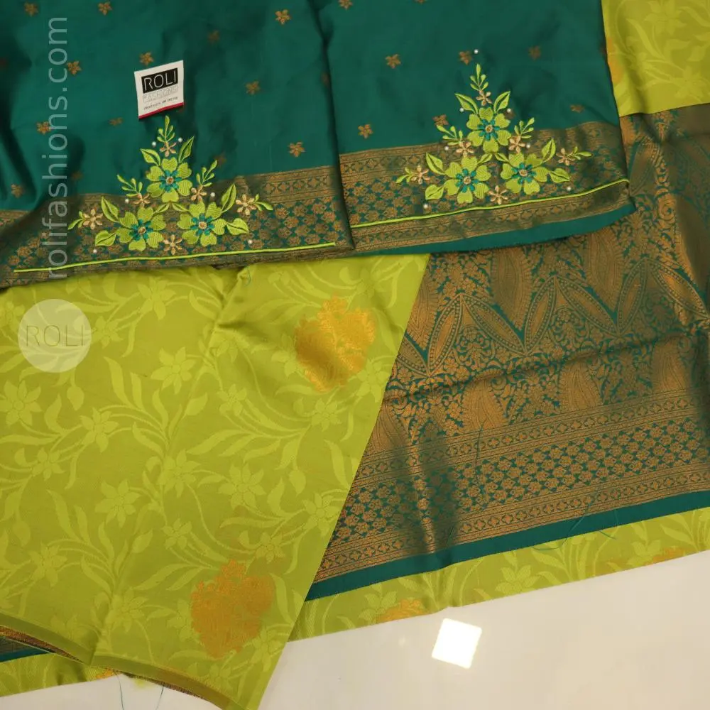 Green and bottle green