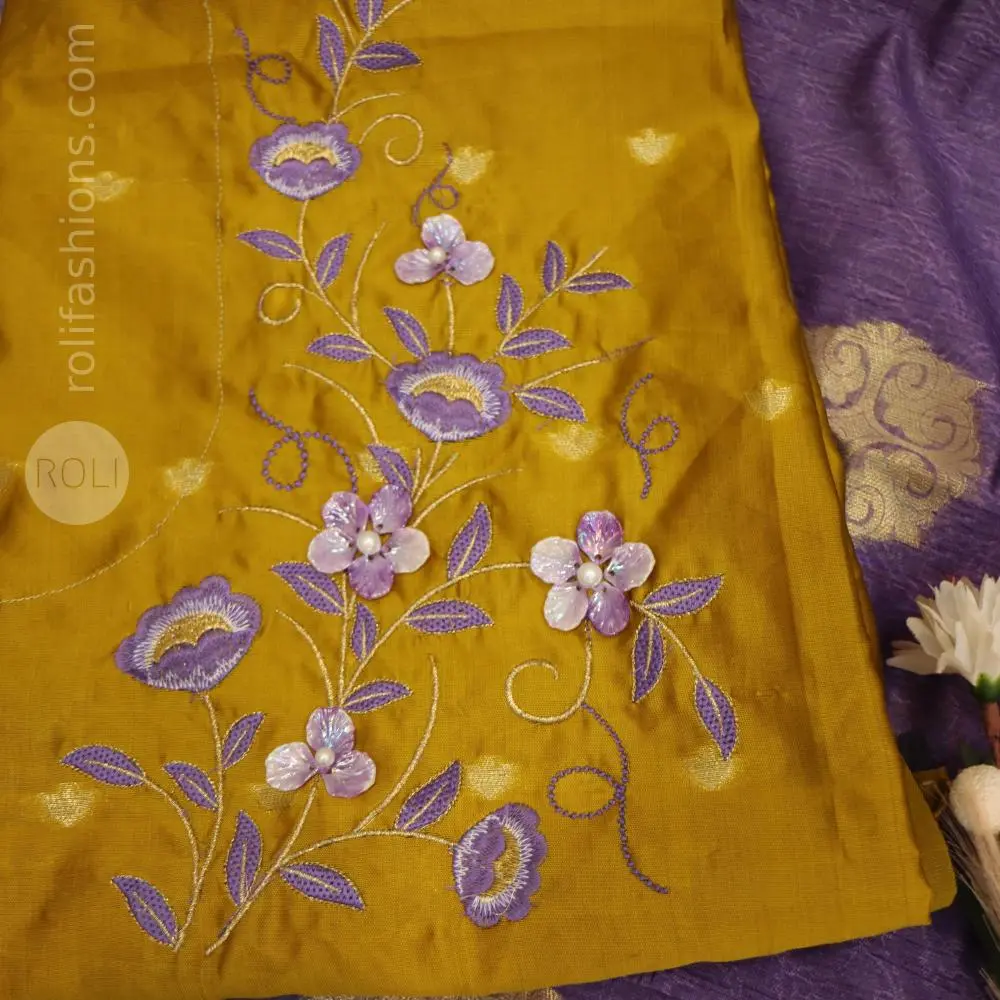 Purple and gold