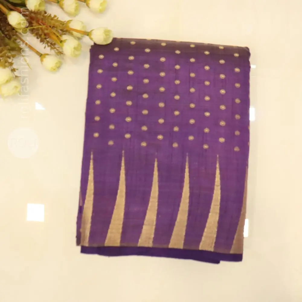 Royal plum shade, with a slightly bluish-violet undertone.