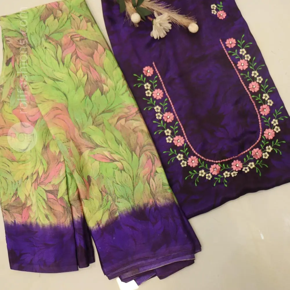 Multi shaded body and Violet border