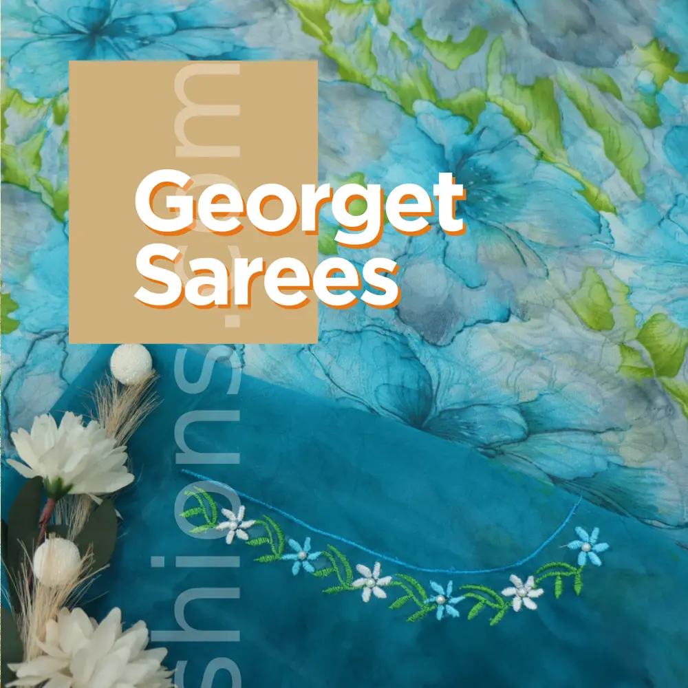 Georget sarees