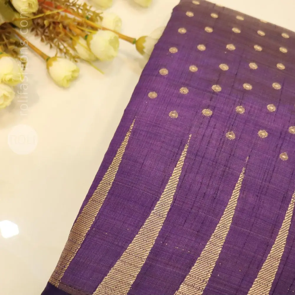 Royal plum shade, with a slightly bluish-violet undertone.