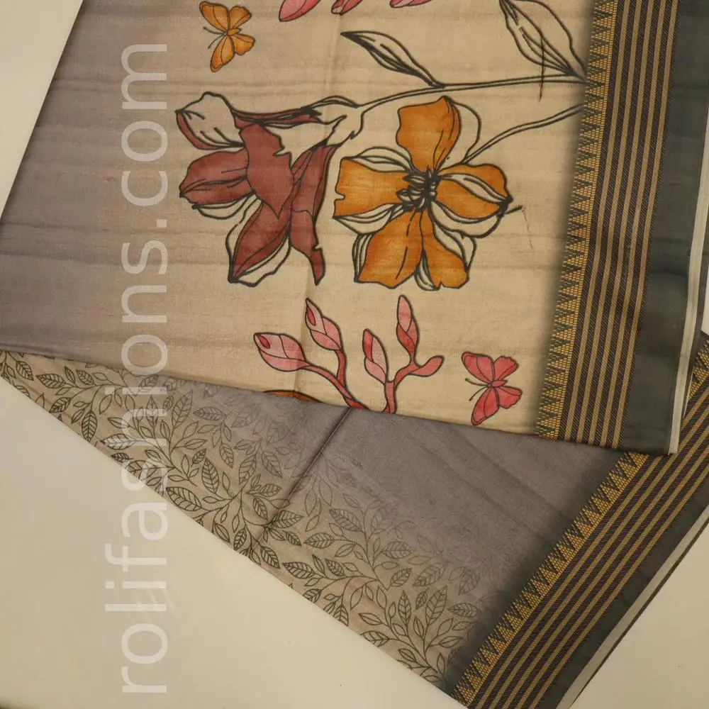 Slate grey and half white