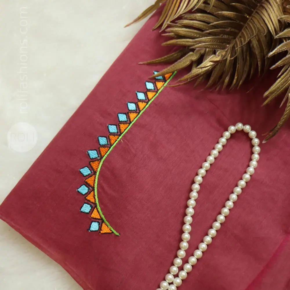Scarlet Red Saree