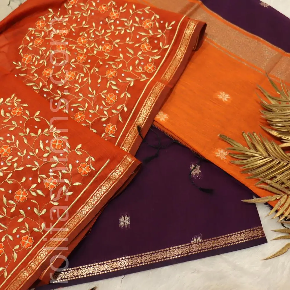 Megenta and orange mudra