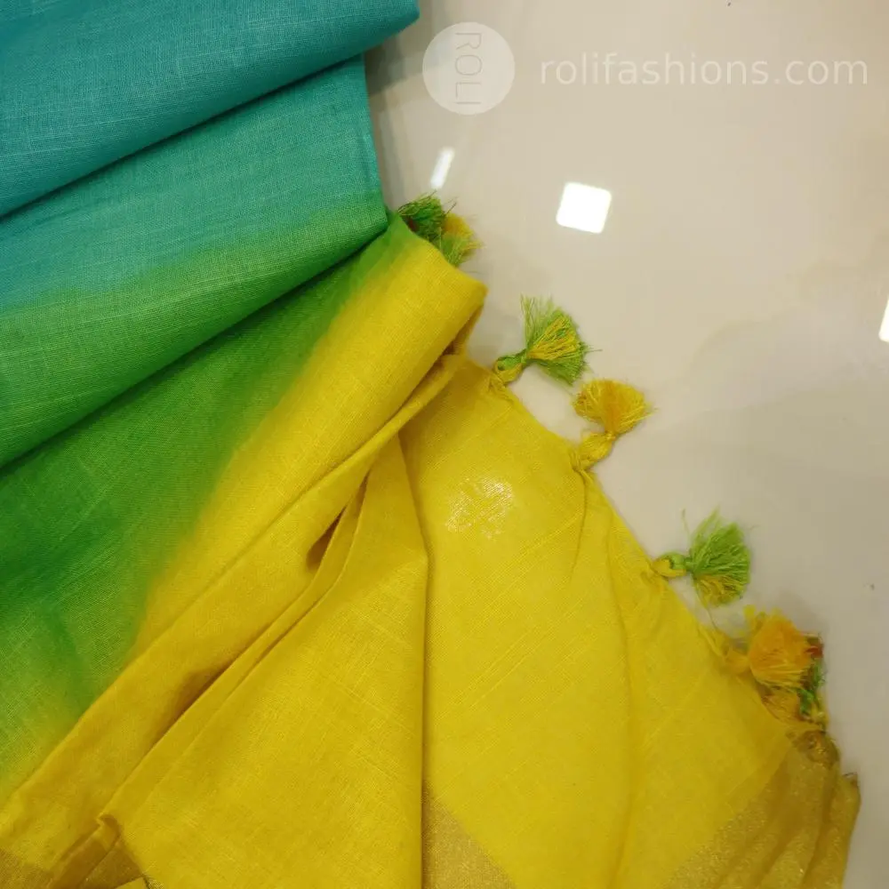 yellow Green and blue colours