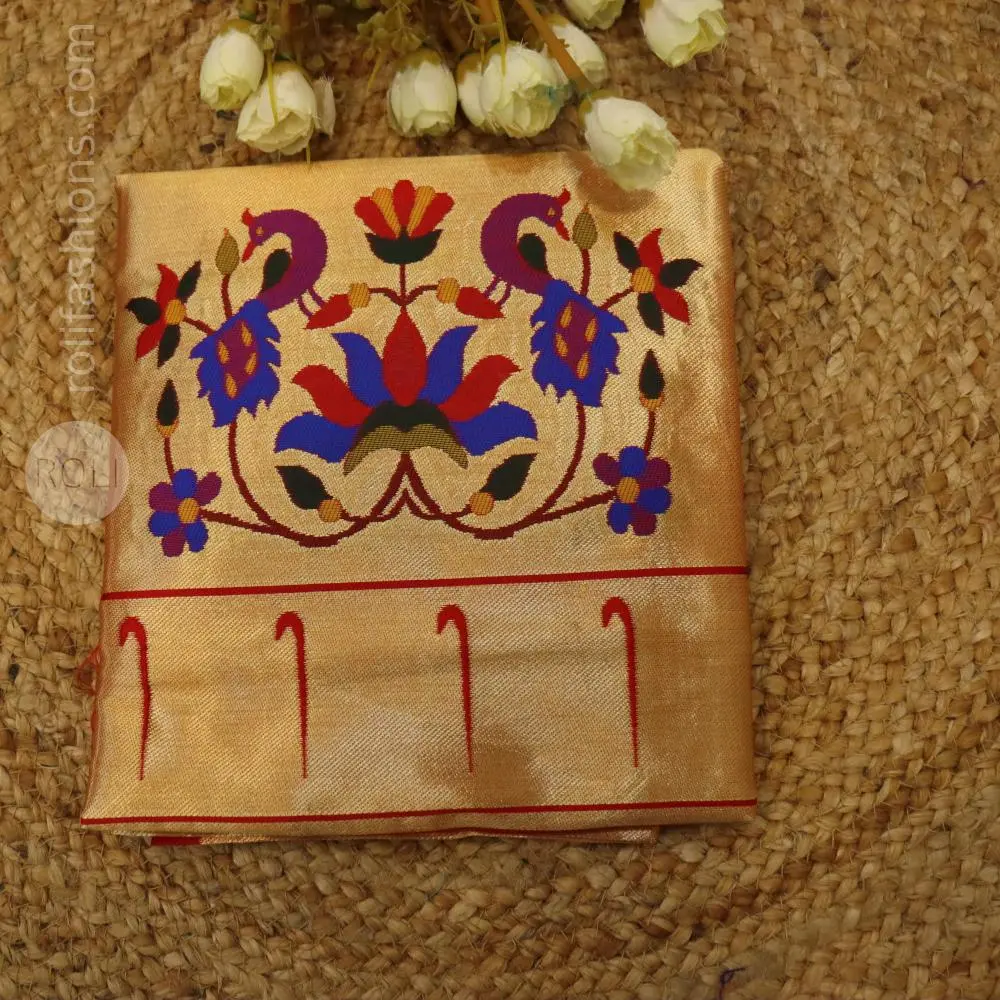 Graceful peacocks, blooming lotuses and heritage motifs