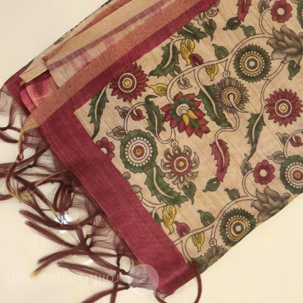 Royal pink with shibhori prints