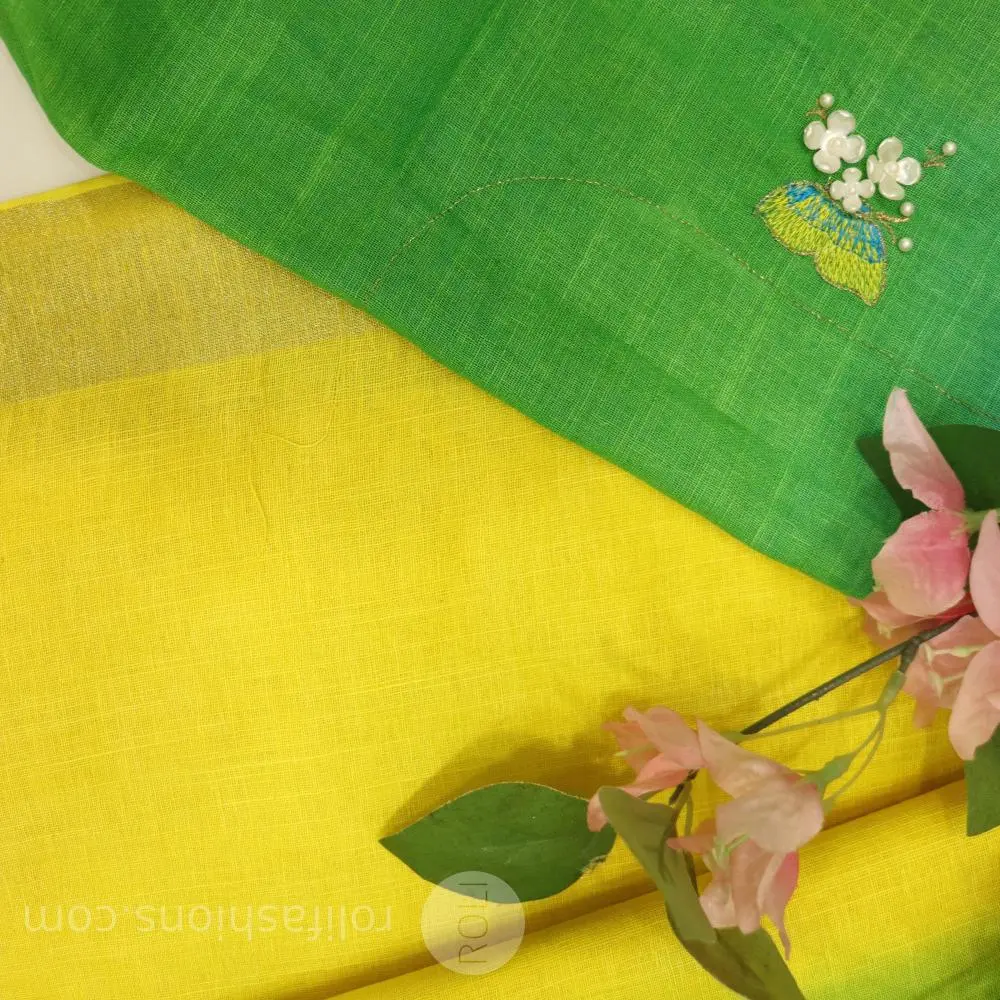 yellow Green and blue colours